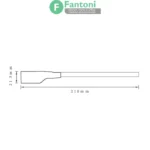 چراغ LED شلف شیشه ای دکوراتیو مدل فلوسکا فانتونی N950,N951,N952 چراغ خطی LED شلف شیشه‌ای مدل N950-N951-N952 (بدنه آلومینیوم، نور 3000K)