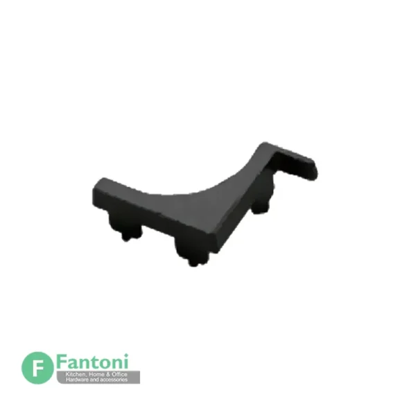 کپ انتهایی دستگیره پروفیلی لوکس رنگ قهوه ای L263